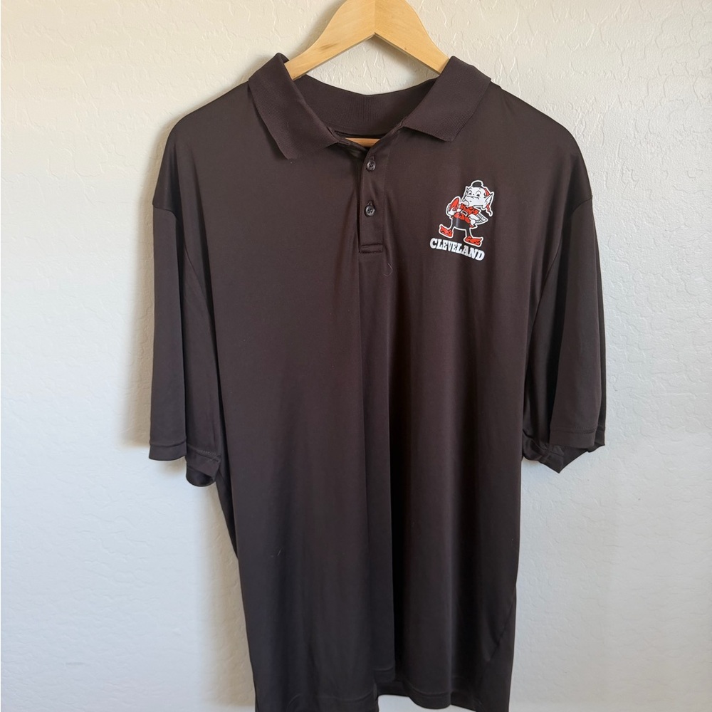 Fanatics Dark Brown Polo Shirt